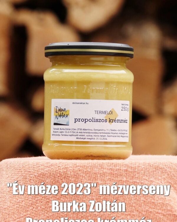 Dolina Nektár alkoholmentes PROPOLISZOS KRÉMMÉZ